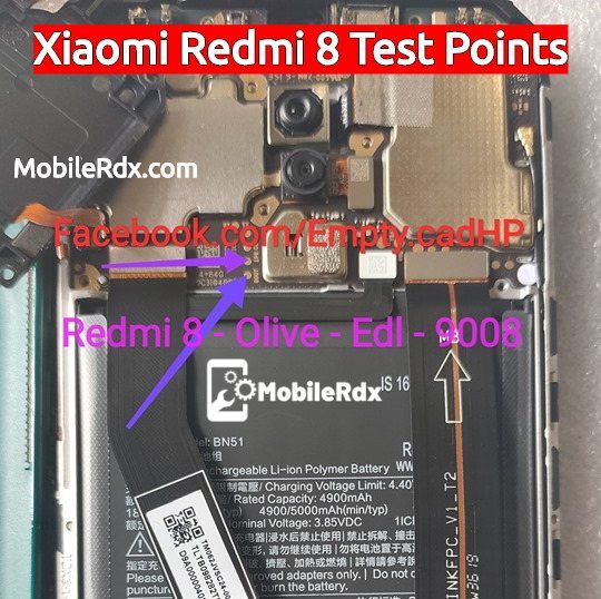Xiaomi Redmi 9a Test Point