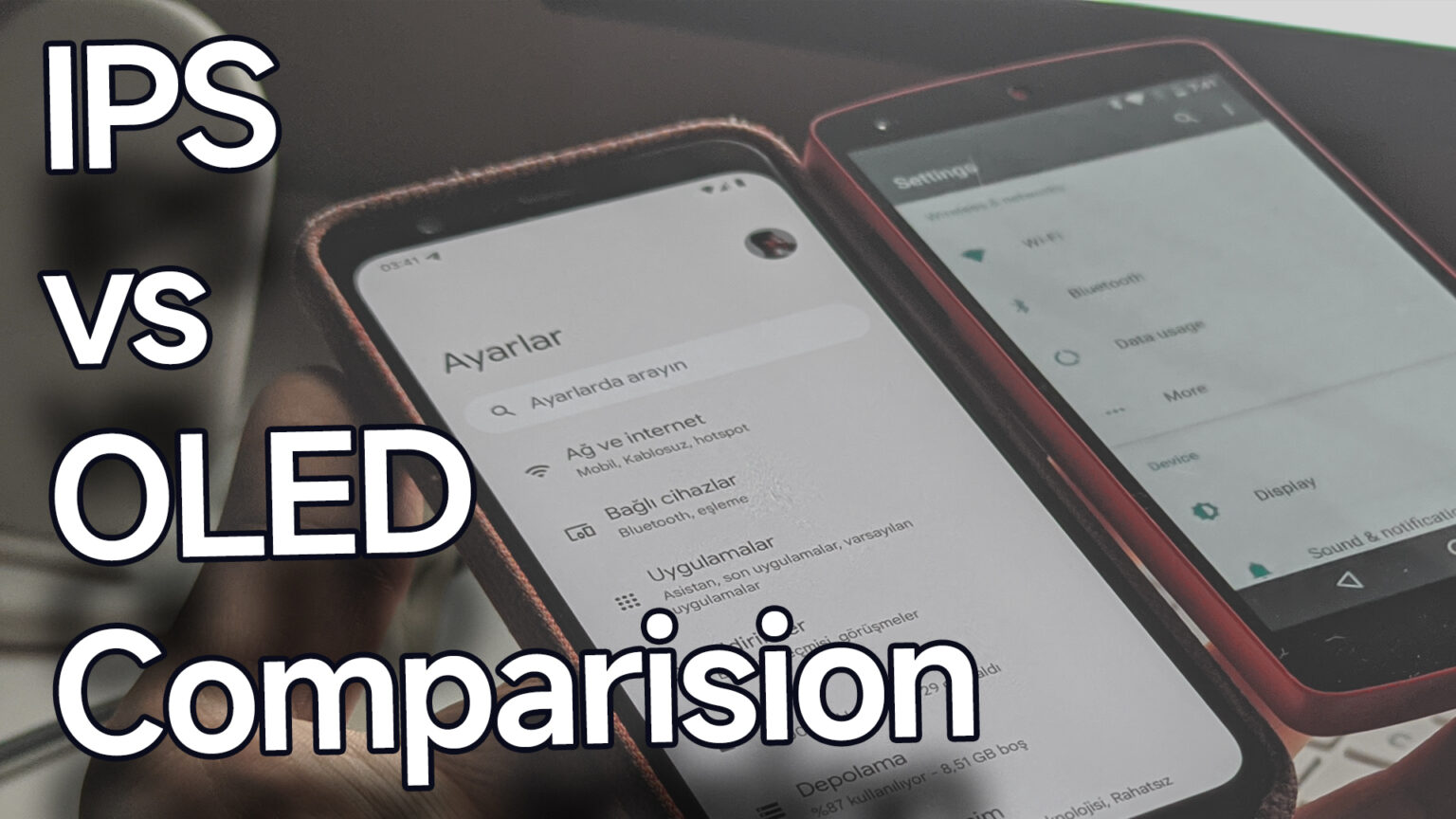 IPS vs OLED Phone Display Technologies Comparision