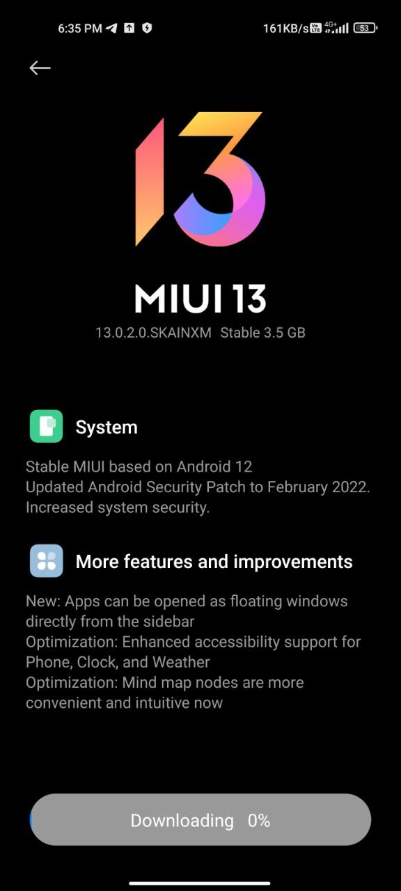 Actualización de Xiaomi Mi 11 Ultra MIUI 13: nueva actualización para el EEE y la región global