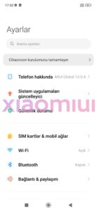Android 12-based MIUI 13 ROM screenshot