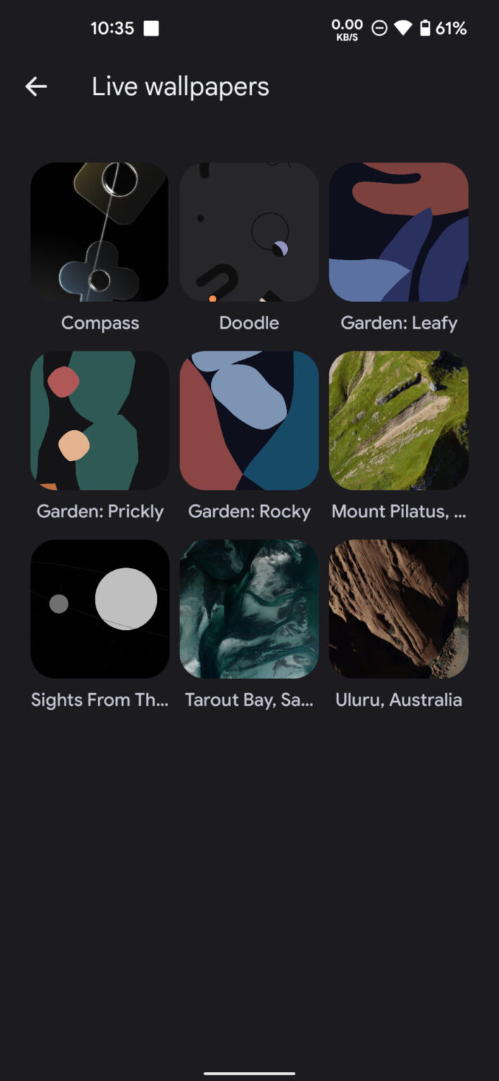 Google Pixel Live Wallpapers (1 to 6) APK’s for All Android Devices