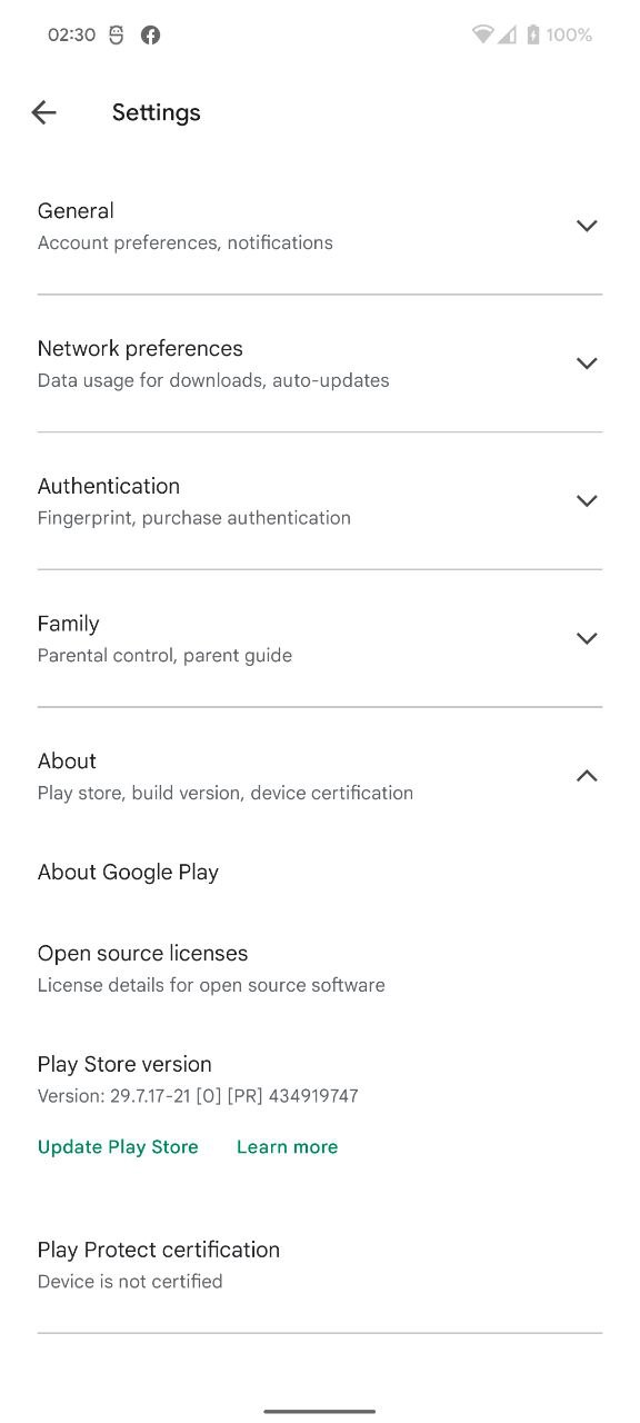 google play april update
