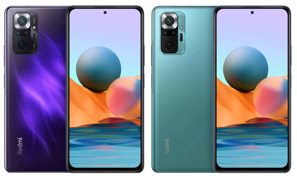 New colors of Redmi Note 10 Pro