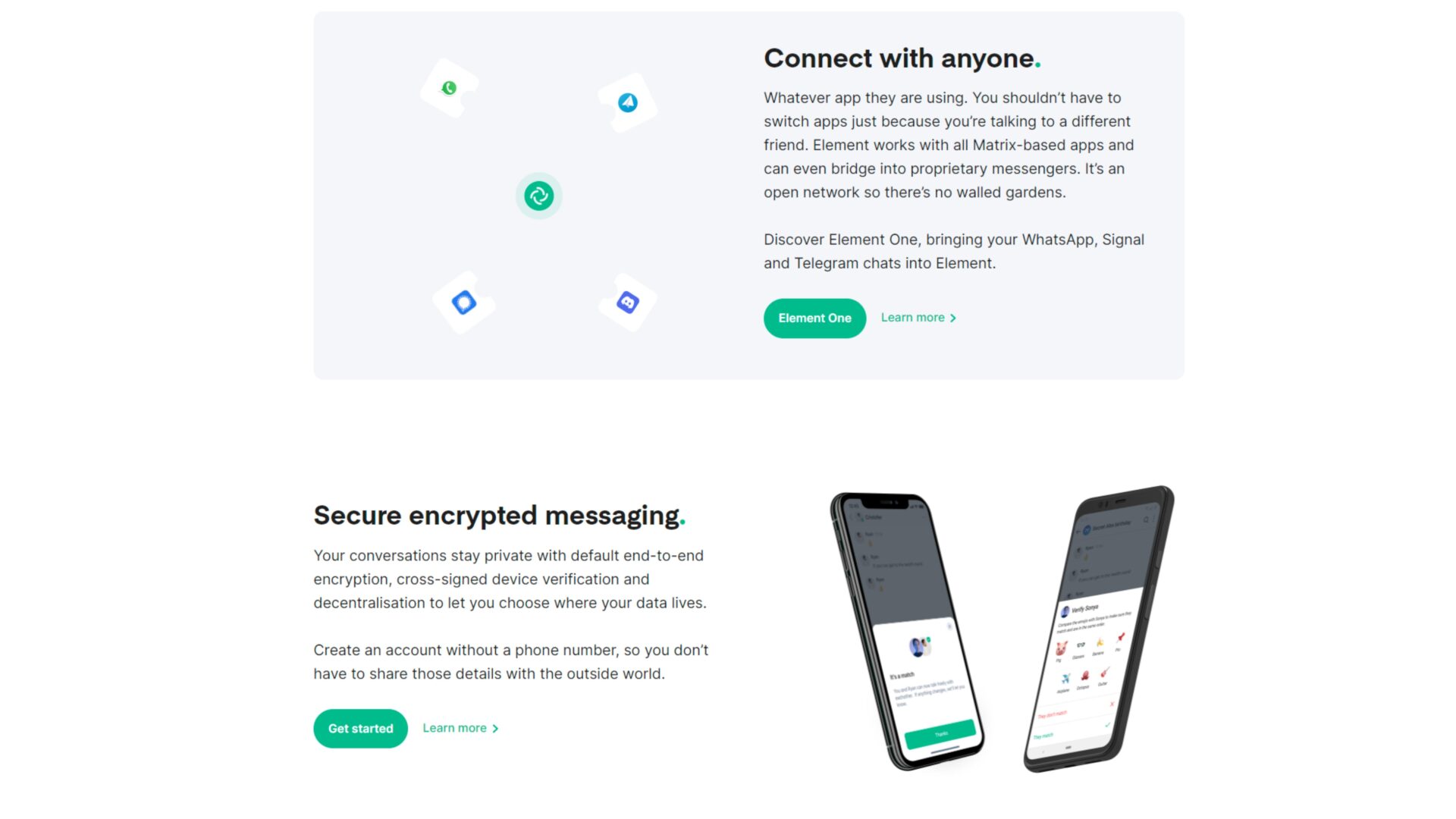 Secure Encrypted Messaging