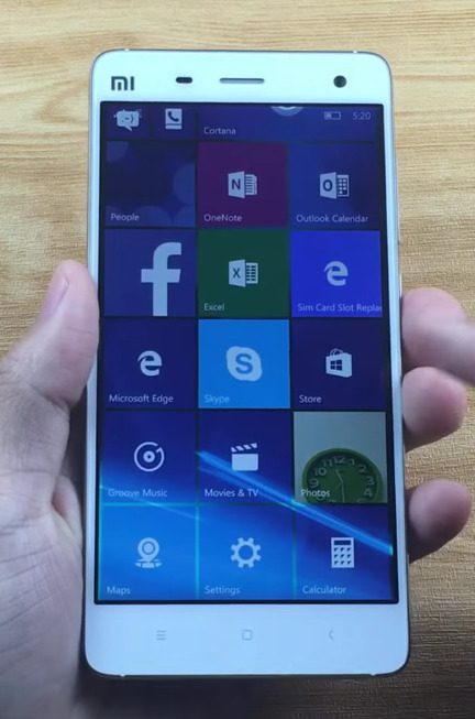 Xiaomi has a Windows Phone