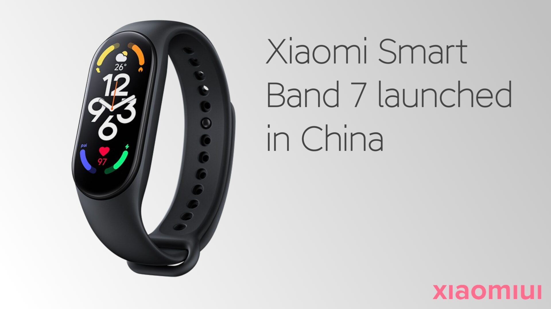 Idol Ale Incessant Xiaomi Smart Band 7 launched in China with NFC and GPS support - xiaomiui