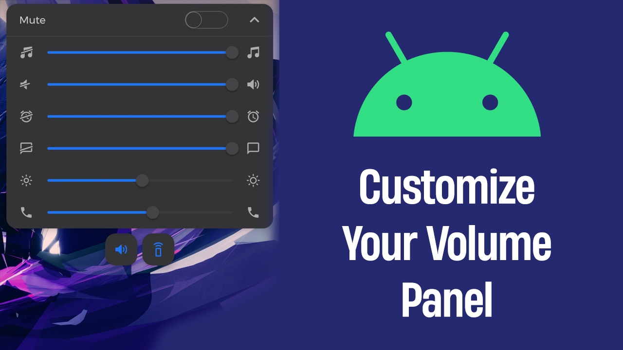Customize Your Volume Panel with Volume Styles!