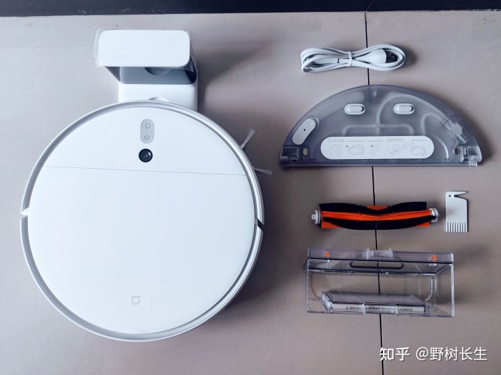 Mijia sweeping and mopping robot 2C with accessories