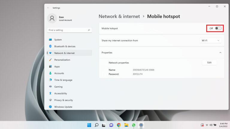 Share Internet Connection on your PC to Your Phone - Xiaomiui.Net