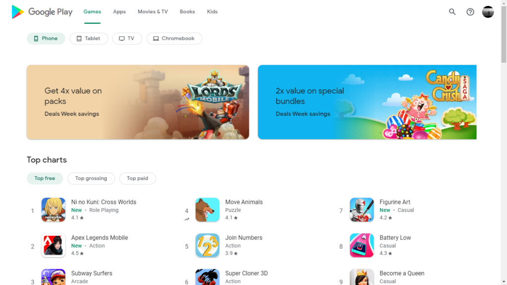 Google Play Web Interface Has Been Changed! - Xiaomiui.Net