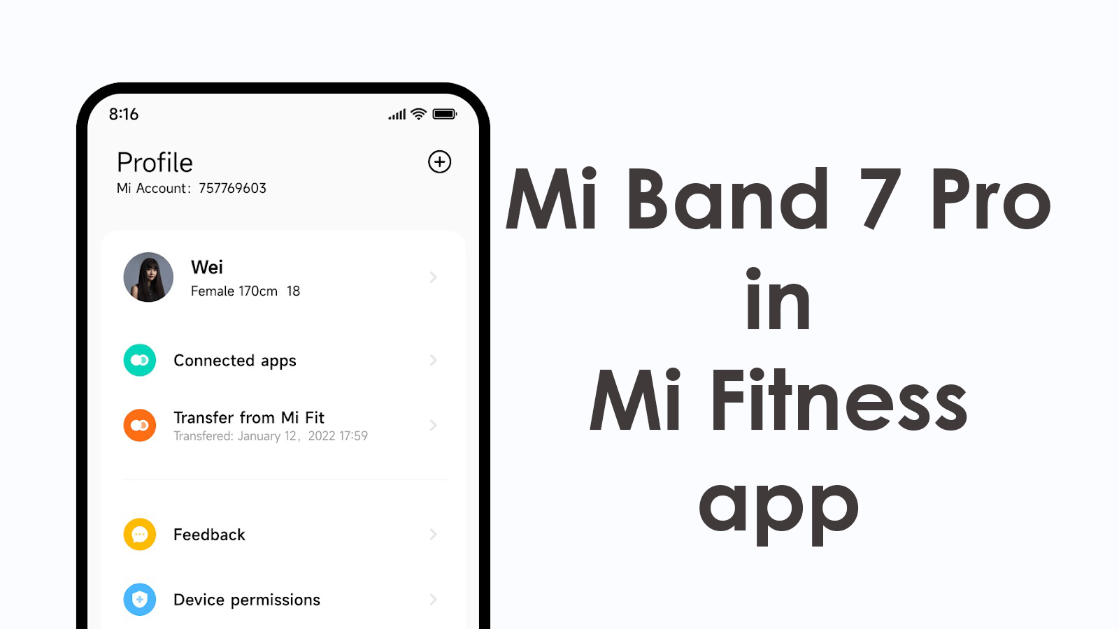 Xiaomi Mi Band 7 Pro appeared on Mi Fitness app. - xiaomiui