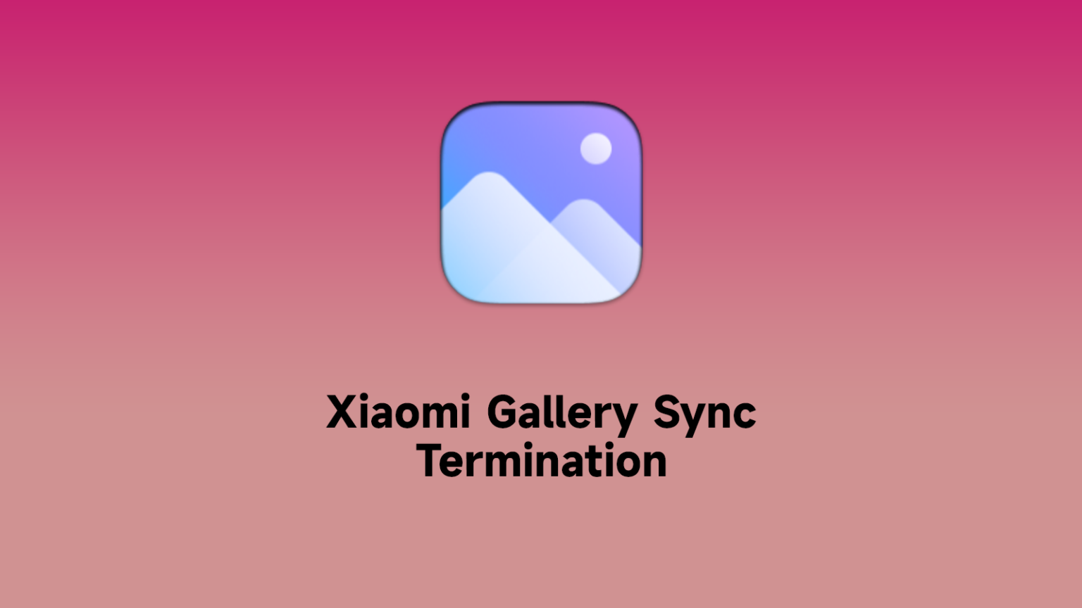 Xiaomi Cloud will stop syncing photos on your gallery, don't to