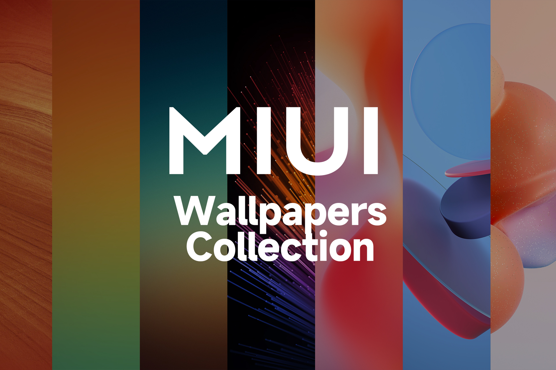 All MIUI Wallpapers Collection — MIUI 1 to MIUI 14