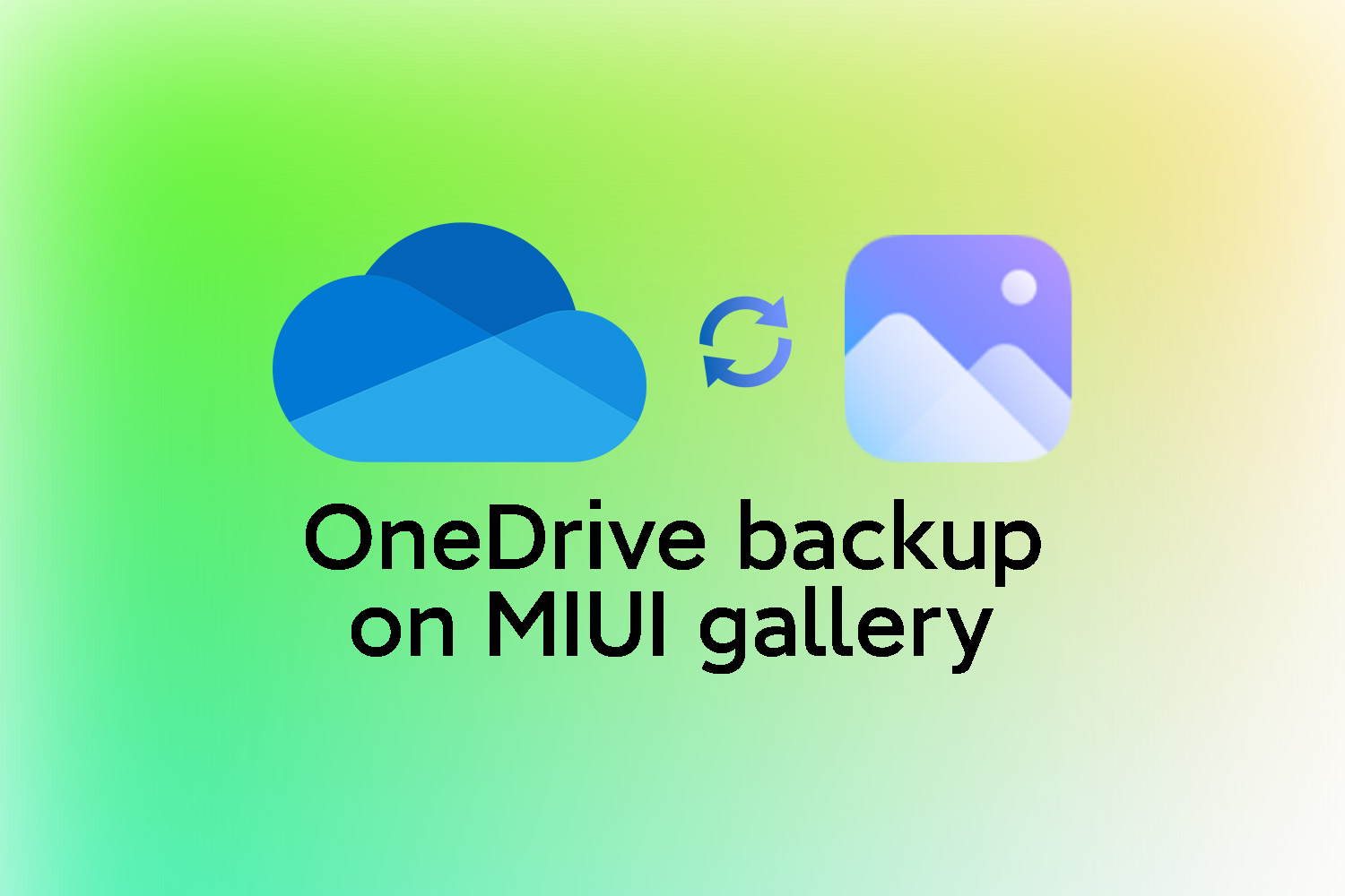 New MIUI gallery to support photo & video backup on OneDrive