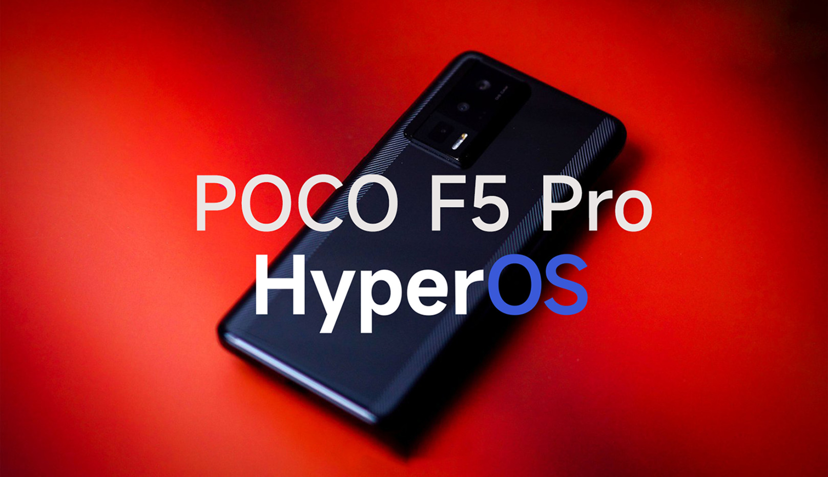 POCO F5 Pro HyperOS Update