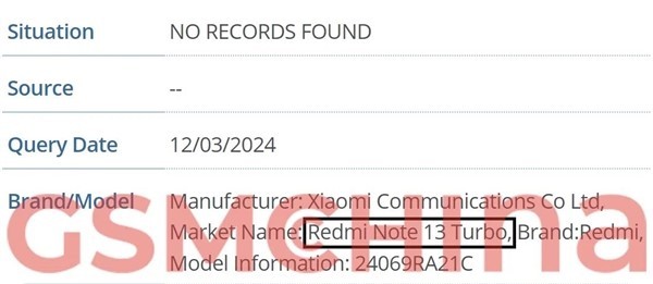 Redmi Note 13 Turbo’s ‘SM8635’ chip is Snapdragon 8s Gen 3