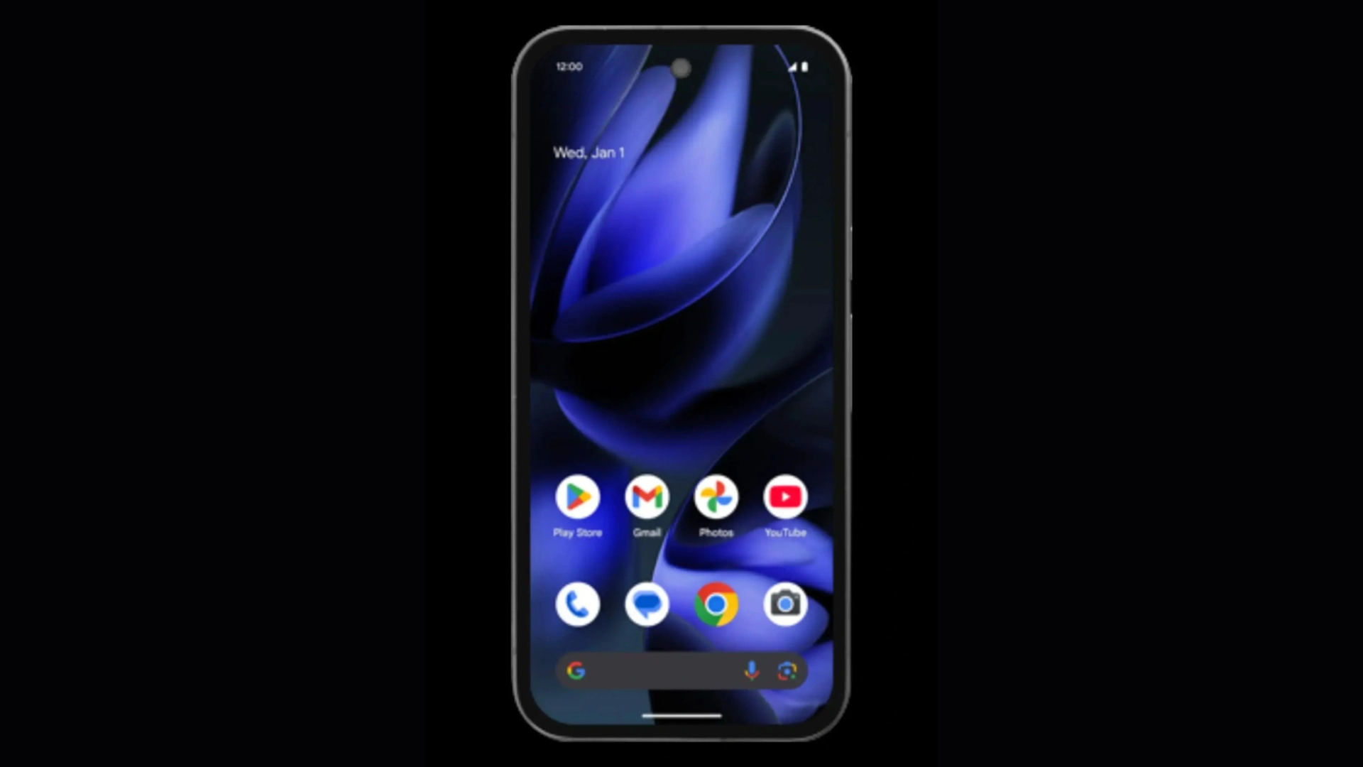 Render shows Google Pixel 9a still has thick display bezels