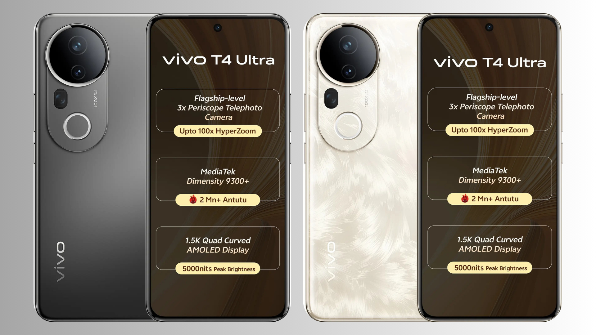 Vivo T4 Ultra 5G now official with ₹40K starting price