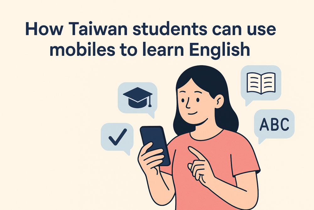 How Taiwan Students Can Use Mobiles To Learn English