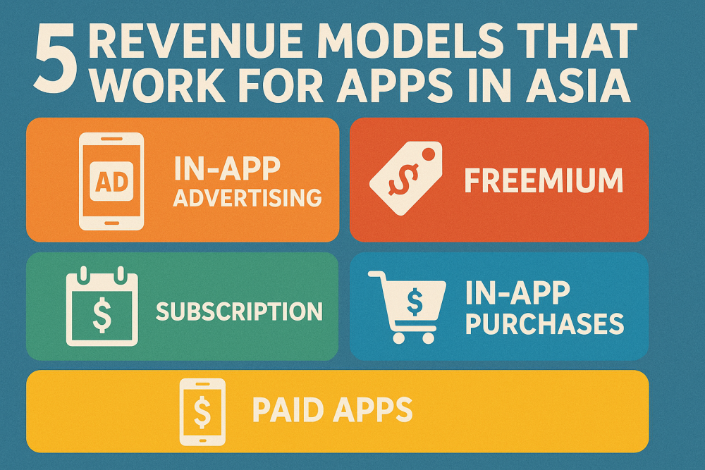 5 Revenue Models That Actually Work for Apps in Asia