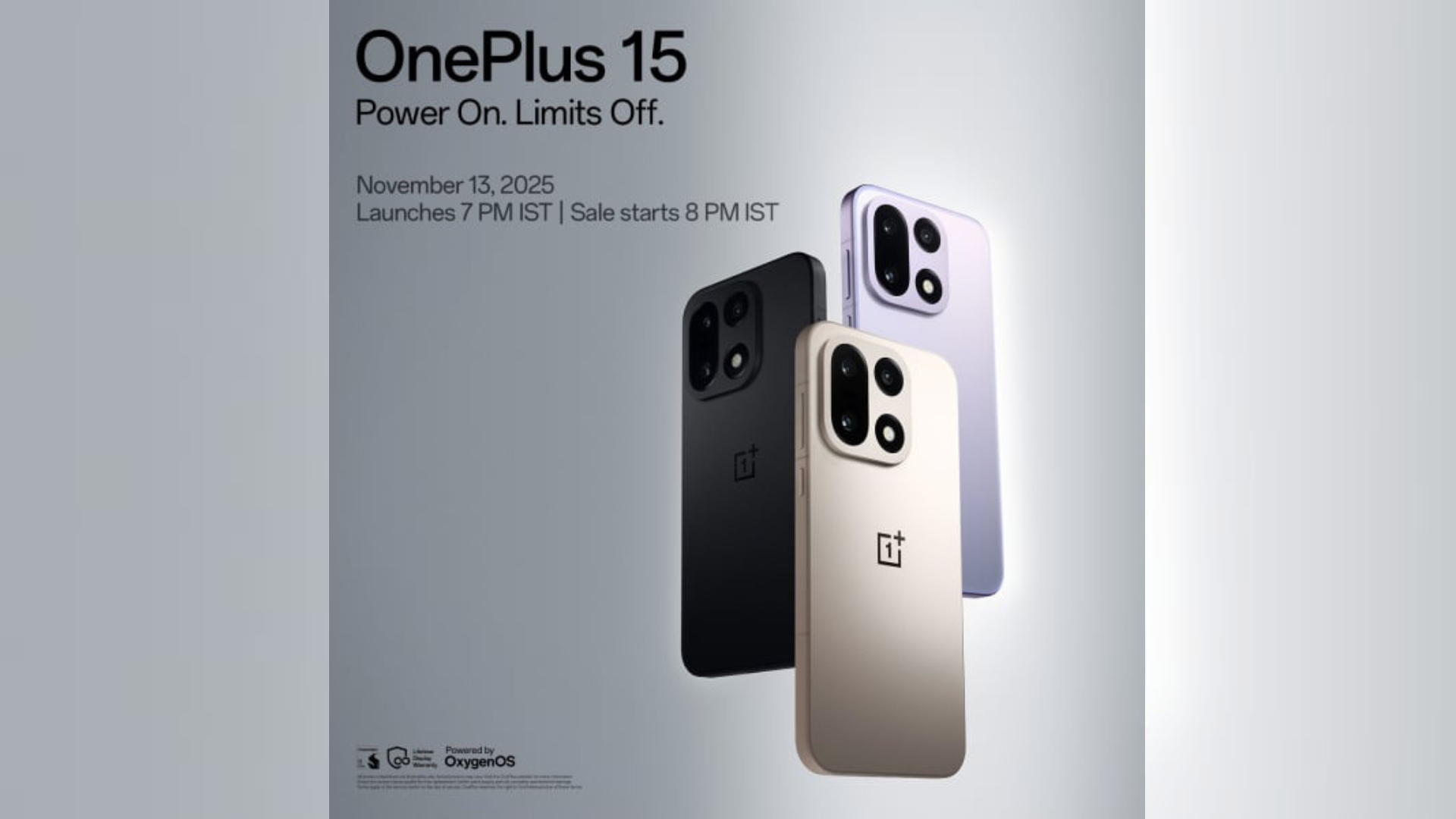 OnePlus 15 set for November 13 debut in India… Here are the details