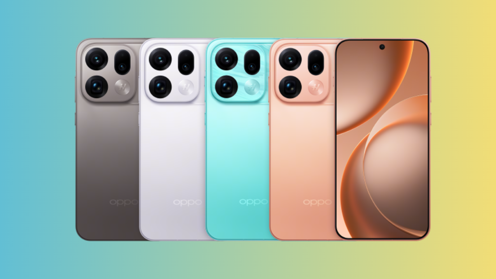 Oppo Find X9s Pro colors
